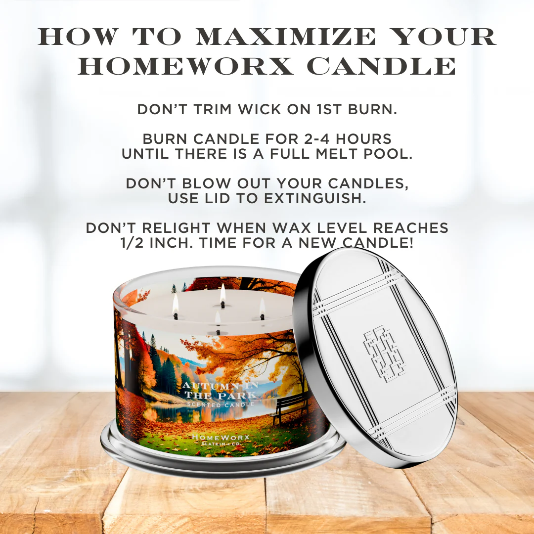 Autumn In The Park 4-wick Candle - Image 6