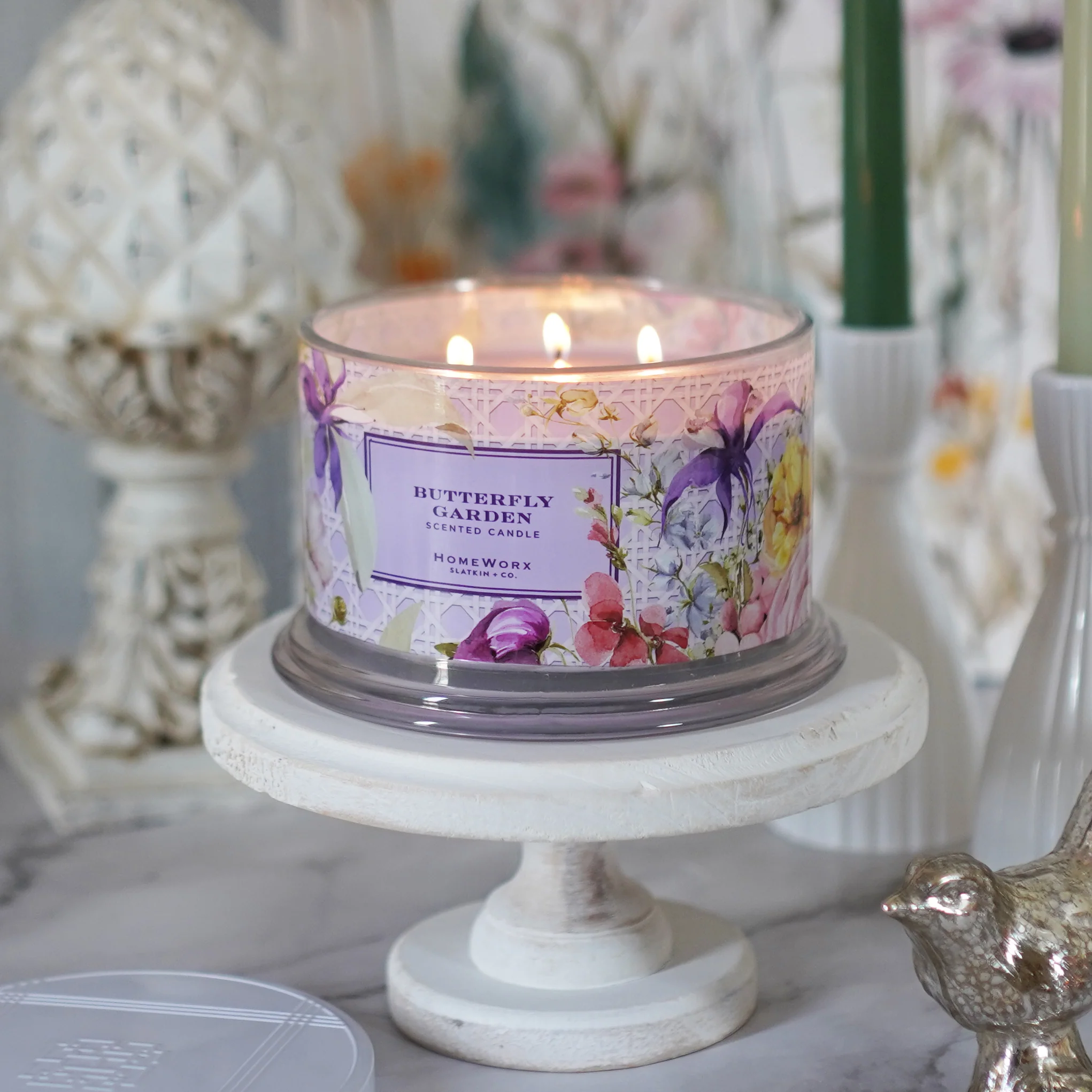 Butterfly Garden 4-wick Candle - Image 8