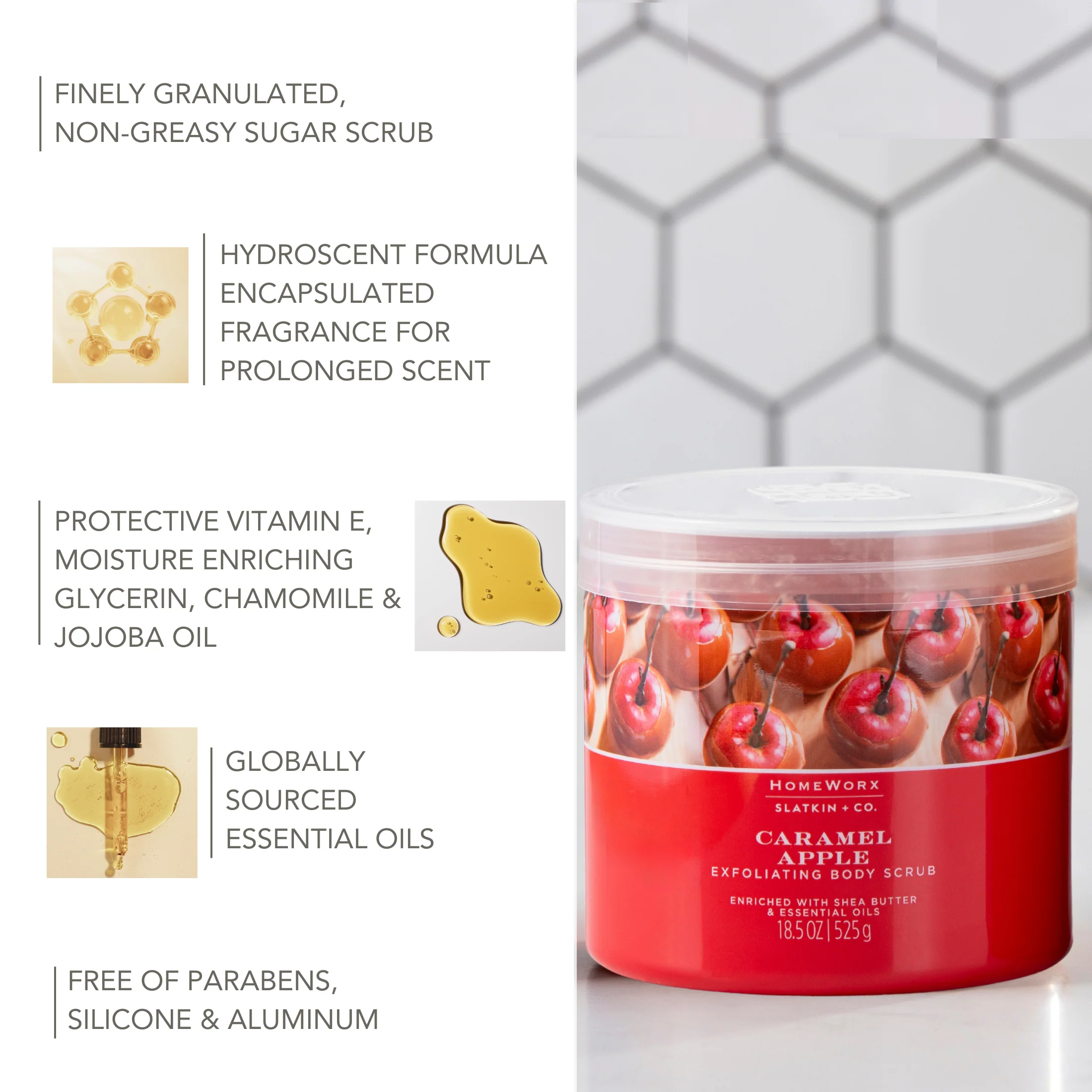 Caramel Apple Body Exfoliating Body Scrub - Image 4