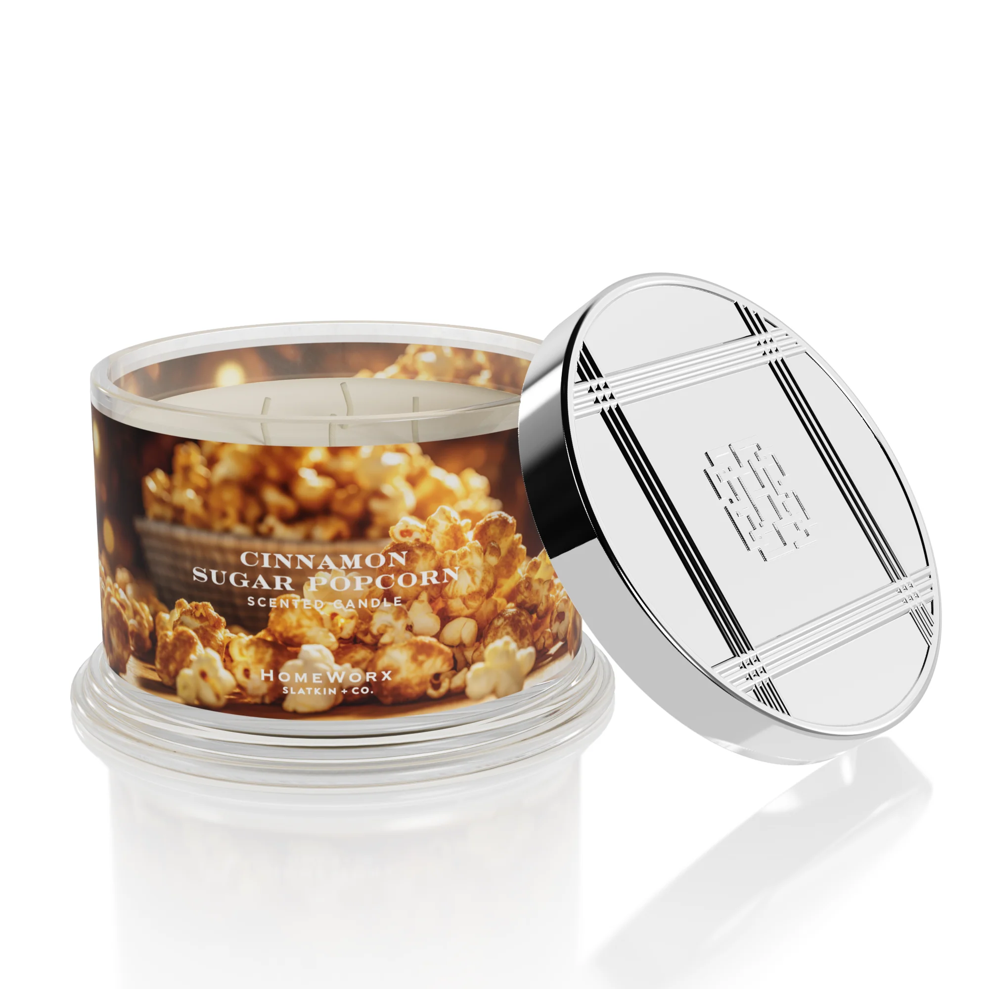 Cinnamon Sugar Popcorn 4-wick Candle - Image 3