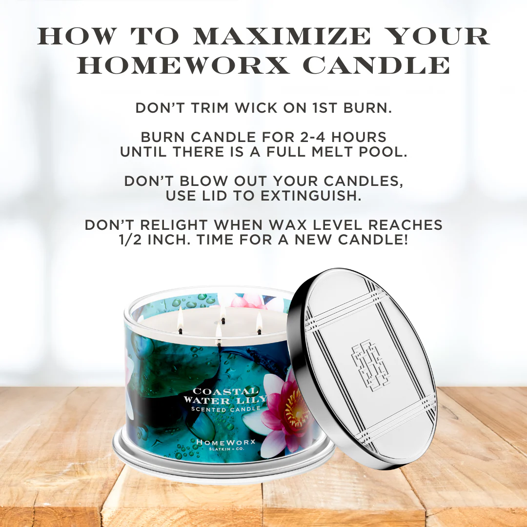 Coastal Water Lily 4-wick Candle - Image 5