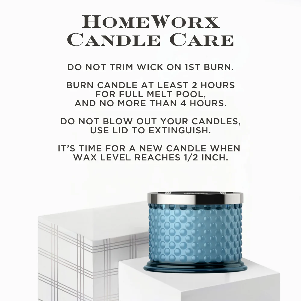 Coastal Water Lily 3-wick Hobnail Candle - Image 6