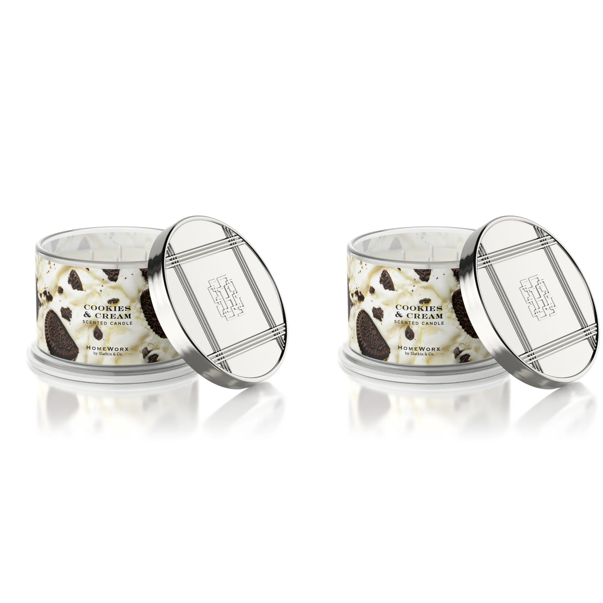 Cookies & Cream Set of 2 4-wick Candles - Image 3