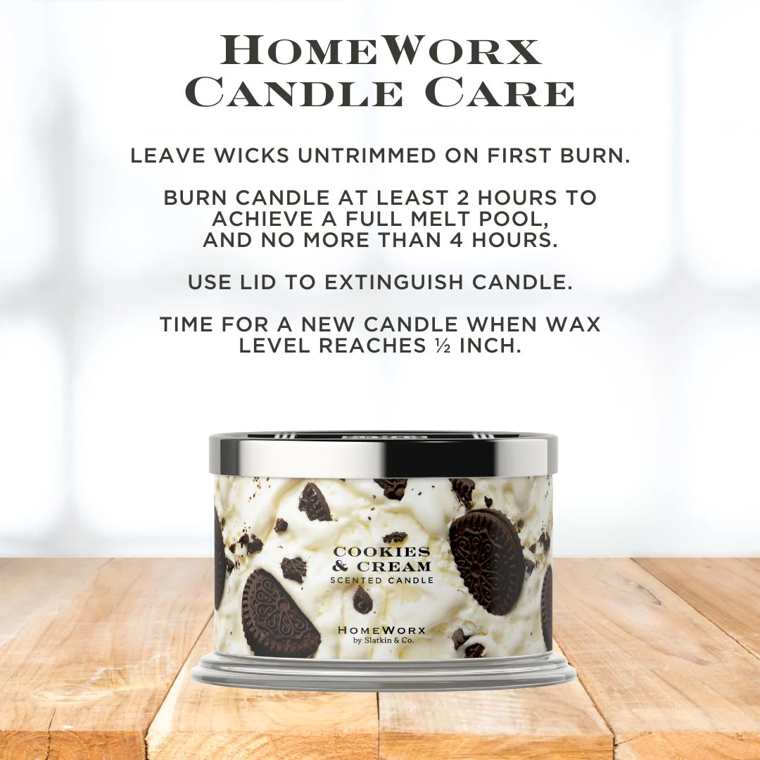 Cookies & Cream Set of 2 4-wick Candles - Image 6