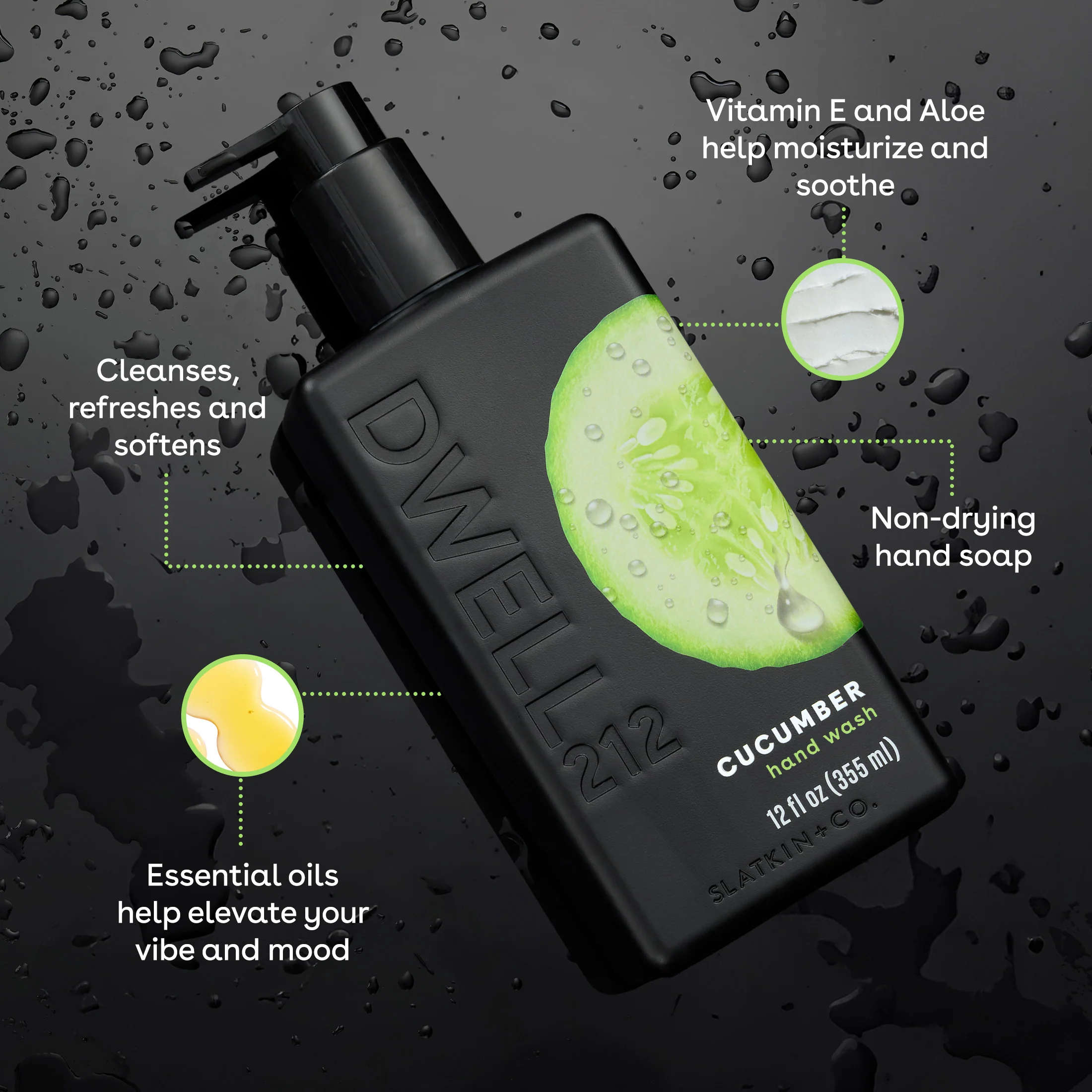 DWELL212 Cucumber Hand Wash - Image 4