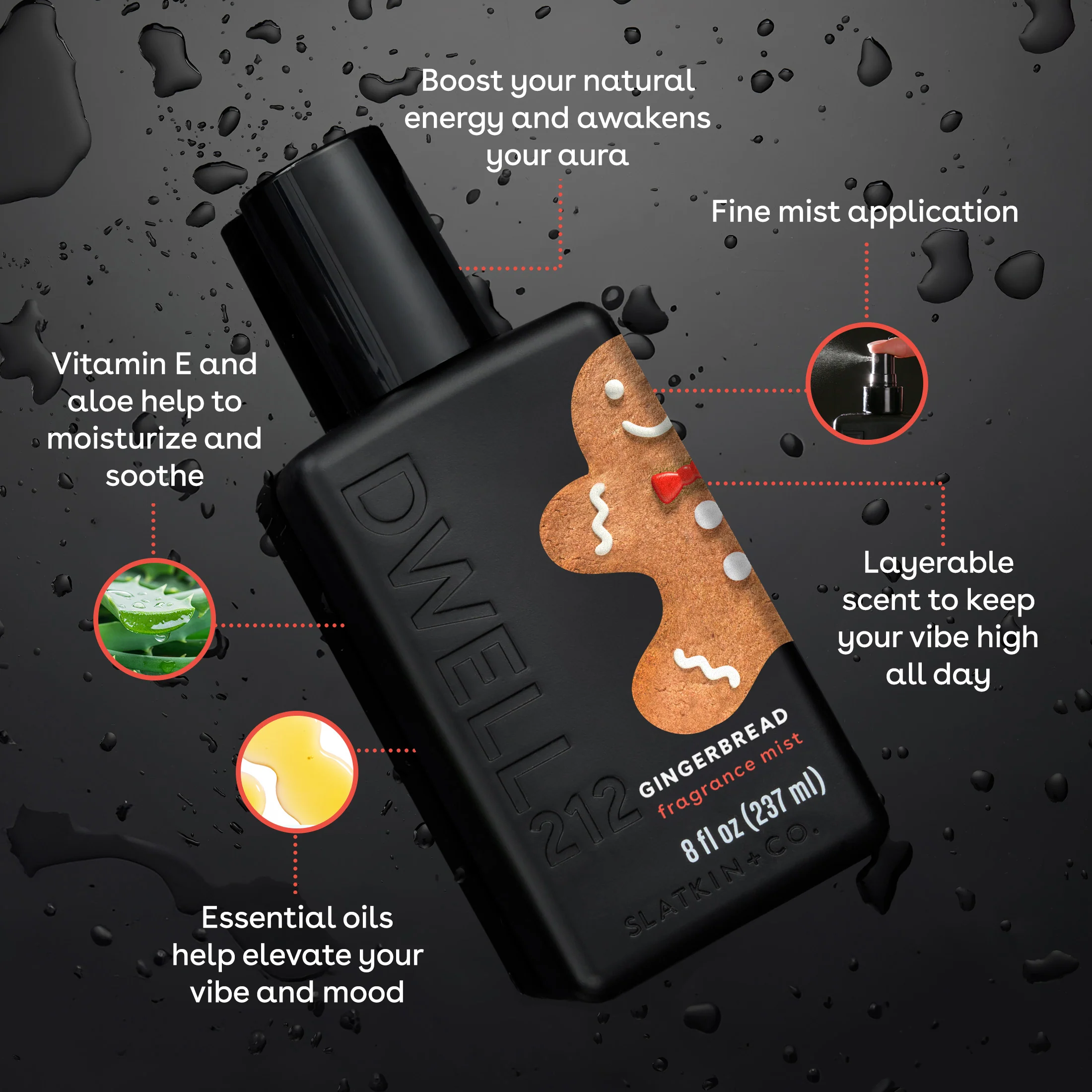 DWELL212 Gingerbread Fragrance Mist - Image 3