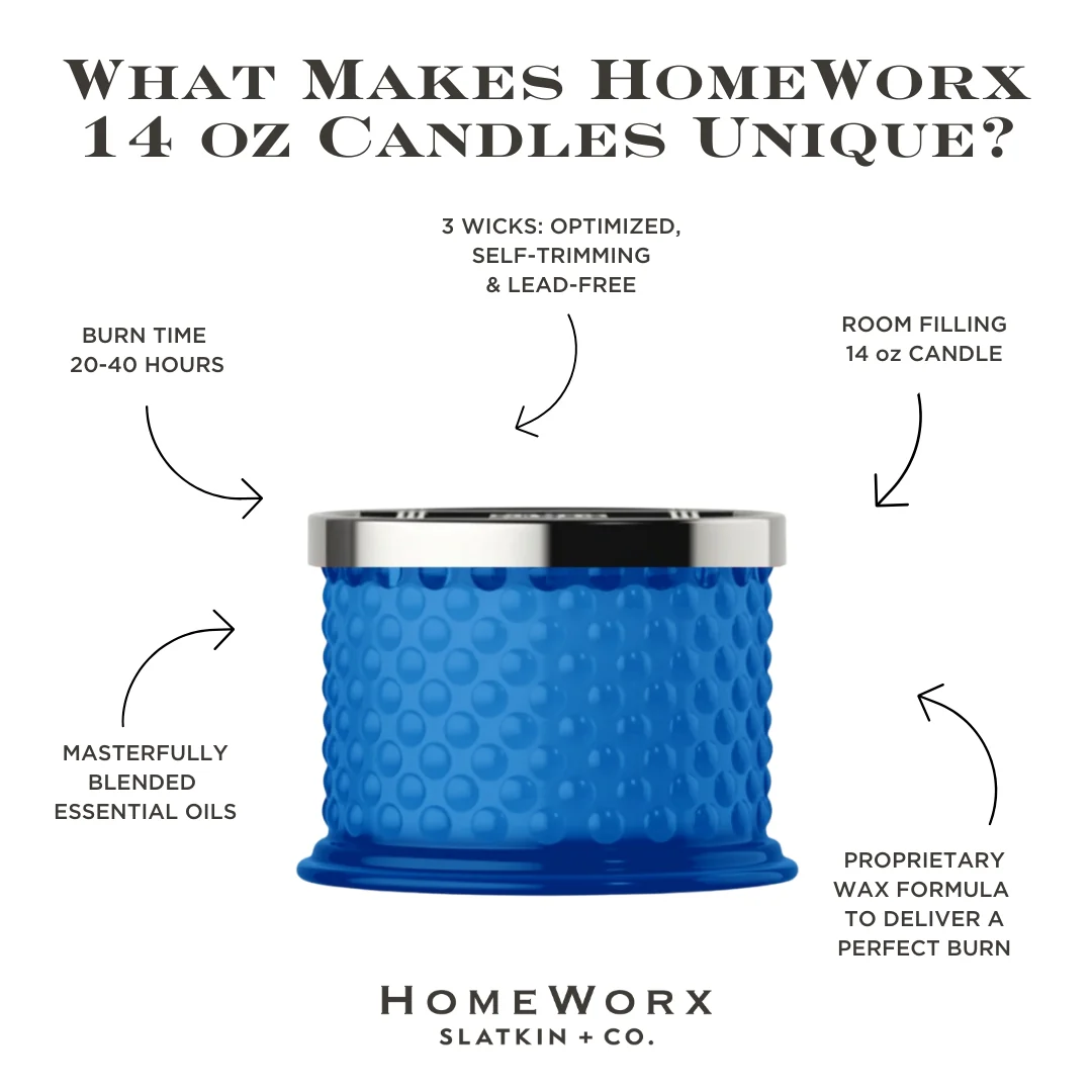 Fresh Cotton Clouds 3-wick Hobnail Candle - Image 3