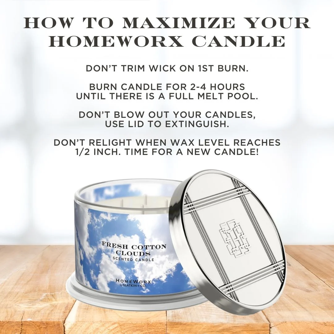 Fresh Cotton Clouds 4-wick Candle - Image 5