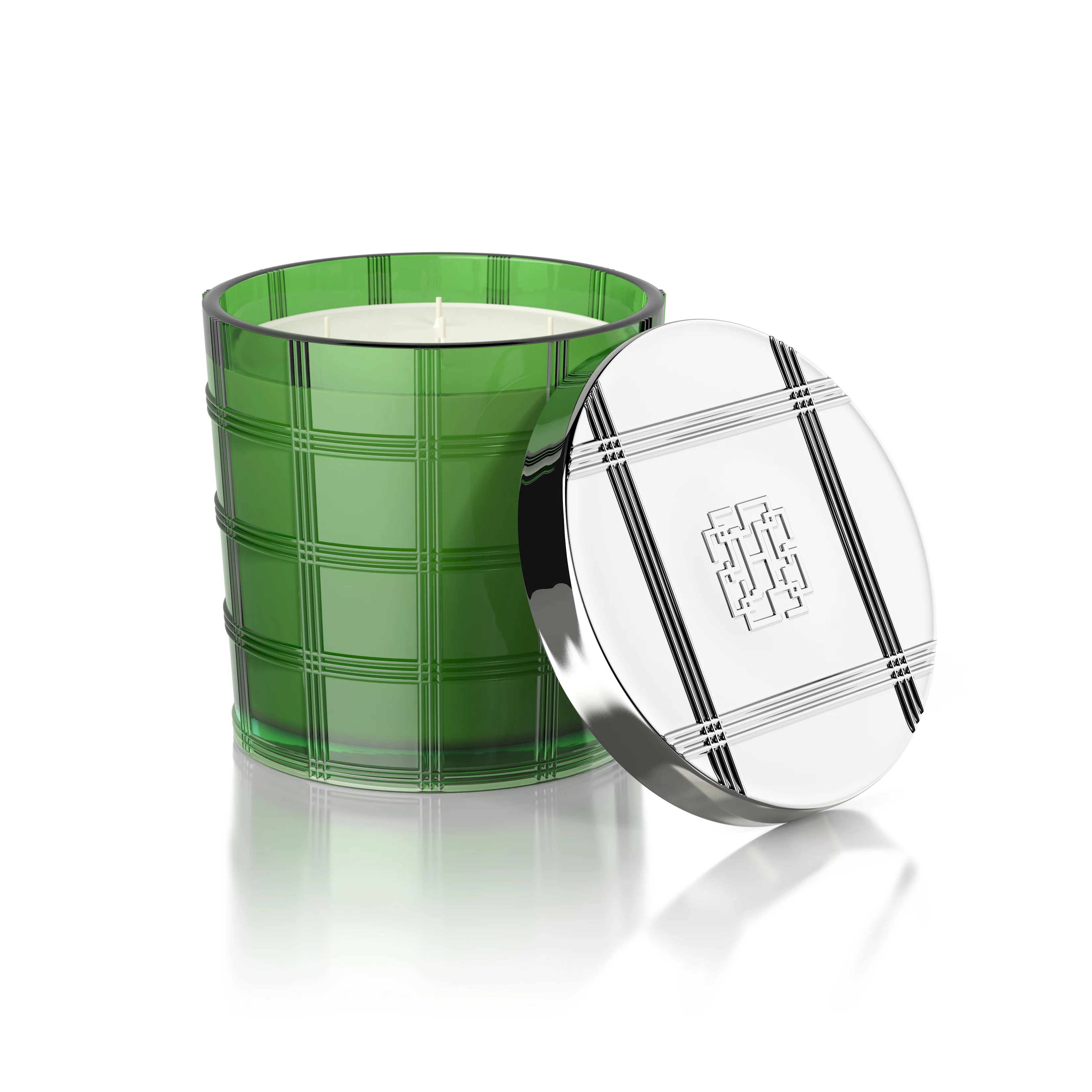 Frosted White Pine 80 oz. 5-Wick Luxe Candle - Image 3