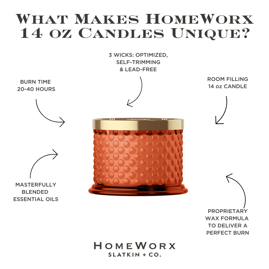 Harvest Donut 3-wick Hobnail Candle - Image 4