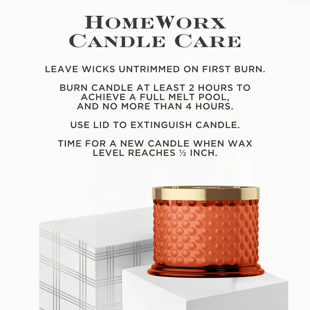 Harvest Donut 3-wick Hobnail Candle - Image 6