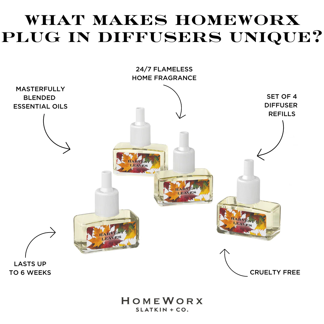 Harvest Leaves Set of 4 Diffuser Oil Refills - Image 3