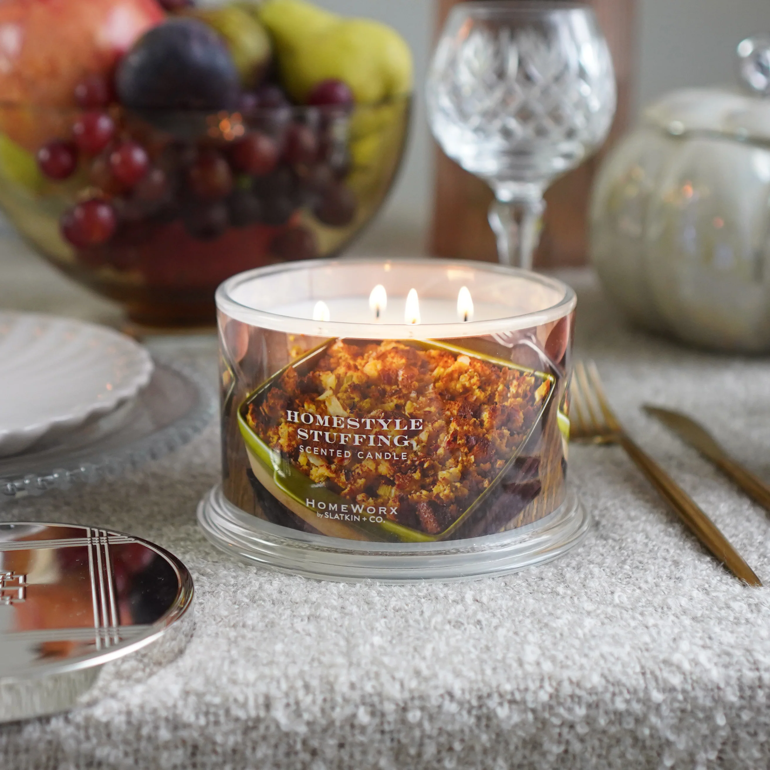 Homestyle Stuffing 4-wick Candle - Image 8