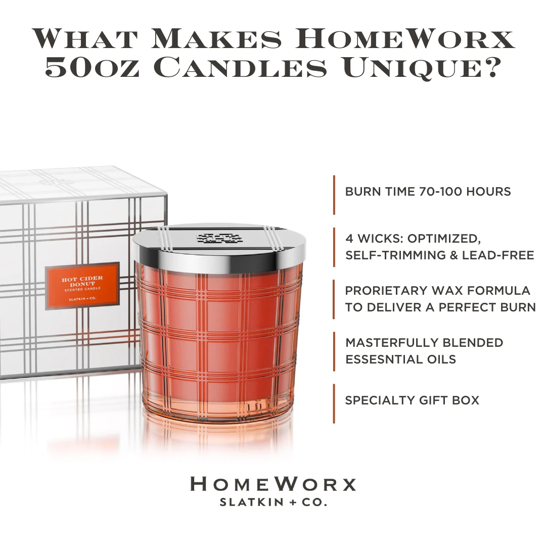 Hot Cider Donut 50 oz. 4-Wick Luxe Candle - Image 3