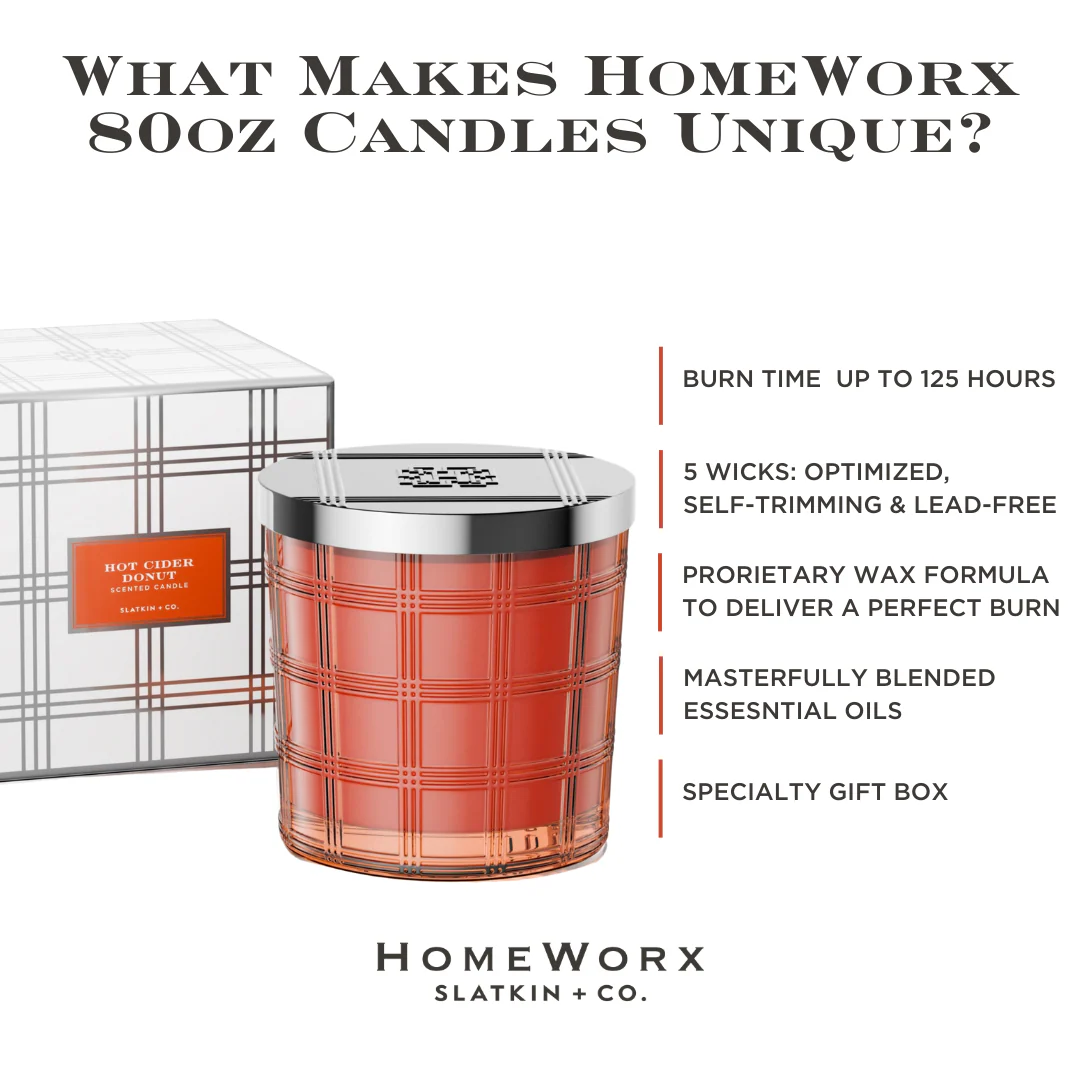 Hot Cider Donut 80 oz. 5-Wick Luxe Candle - Image 3