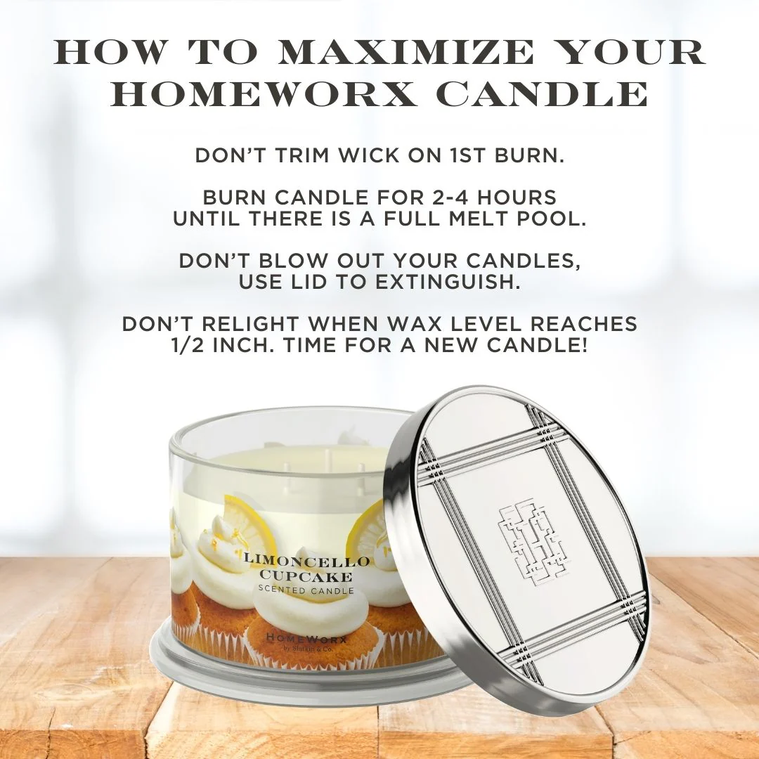Limoncello Cupcake 4-wick Candle - Image 5