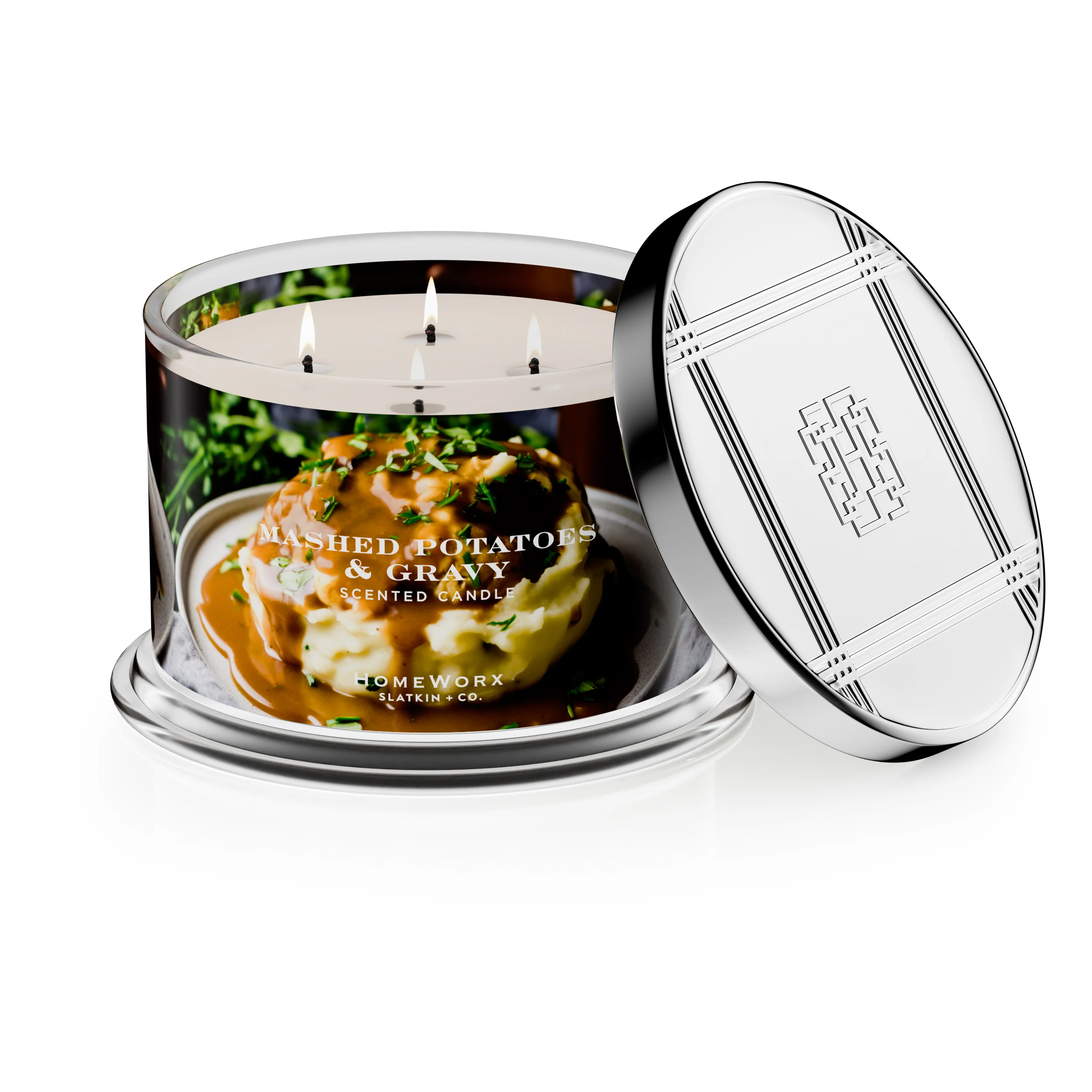 Mashed Potatoes & Gravy 4-wick Candle - Image 3