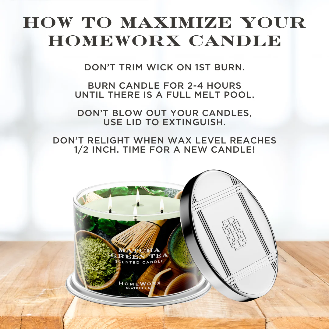 Matcha Green Tea 4-wick Candle - Image 6