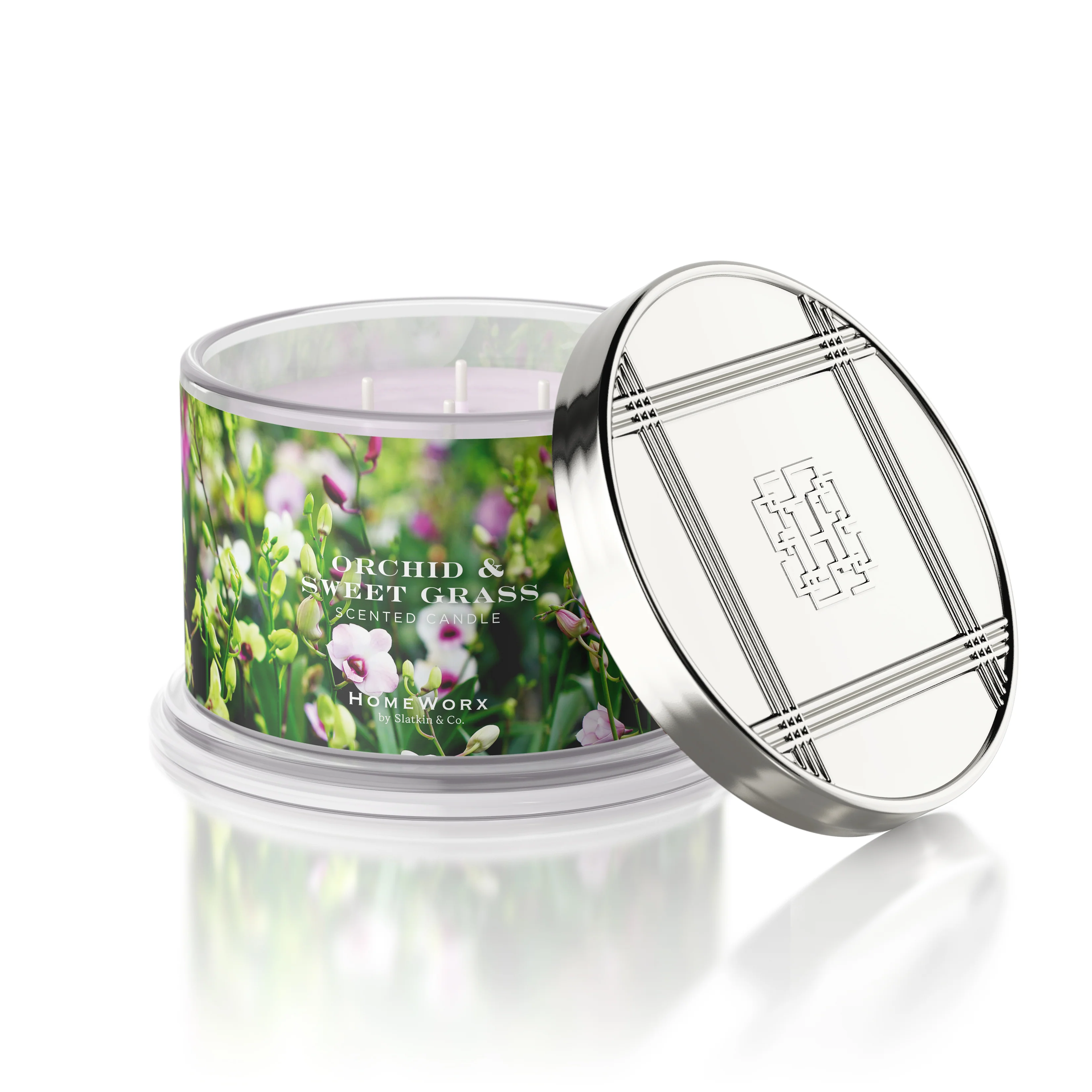 Orchid & Sweet Grass Candle - Image 2