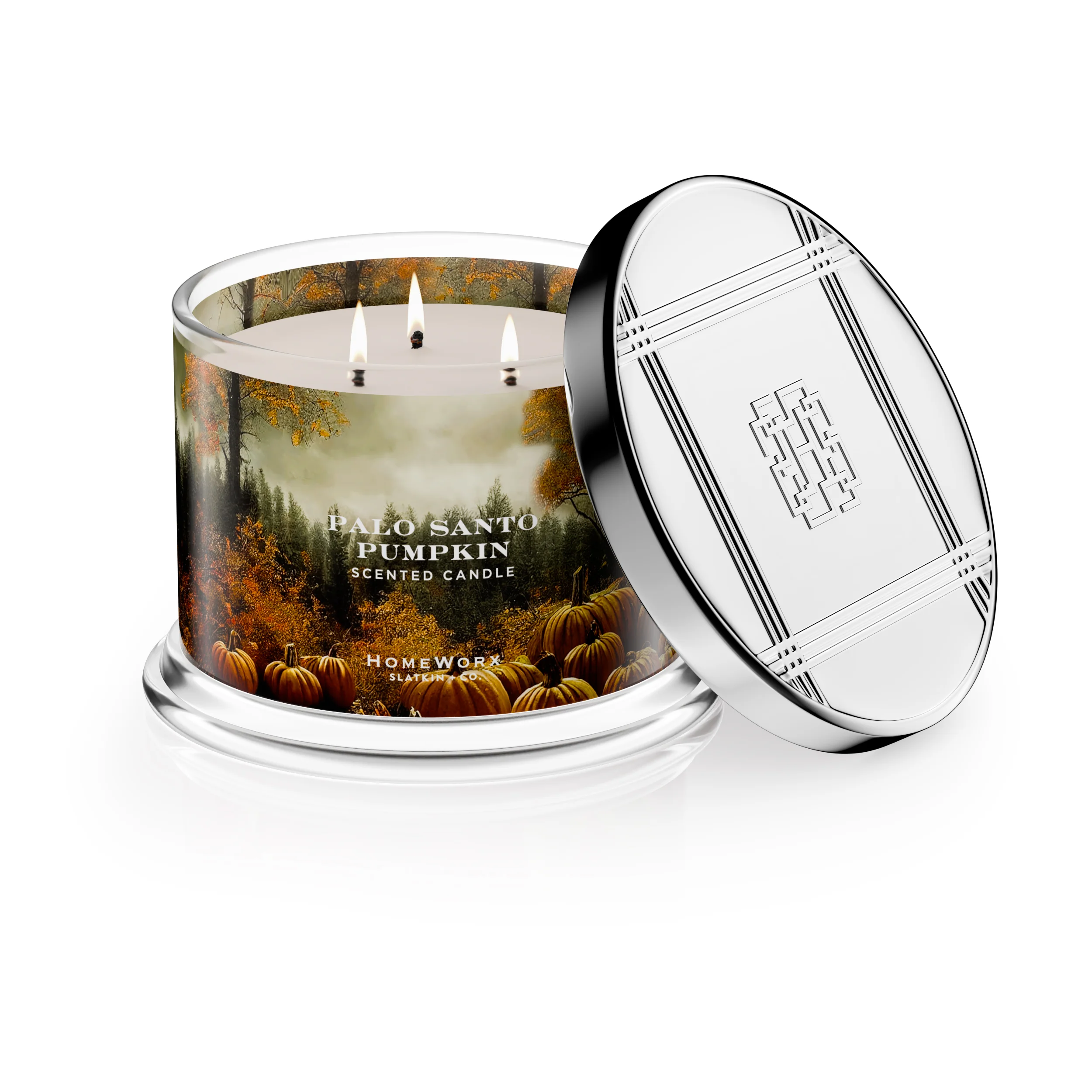 Palo Santo Pumpkin 3-wick Candle - Image 7