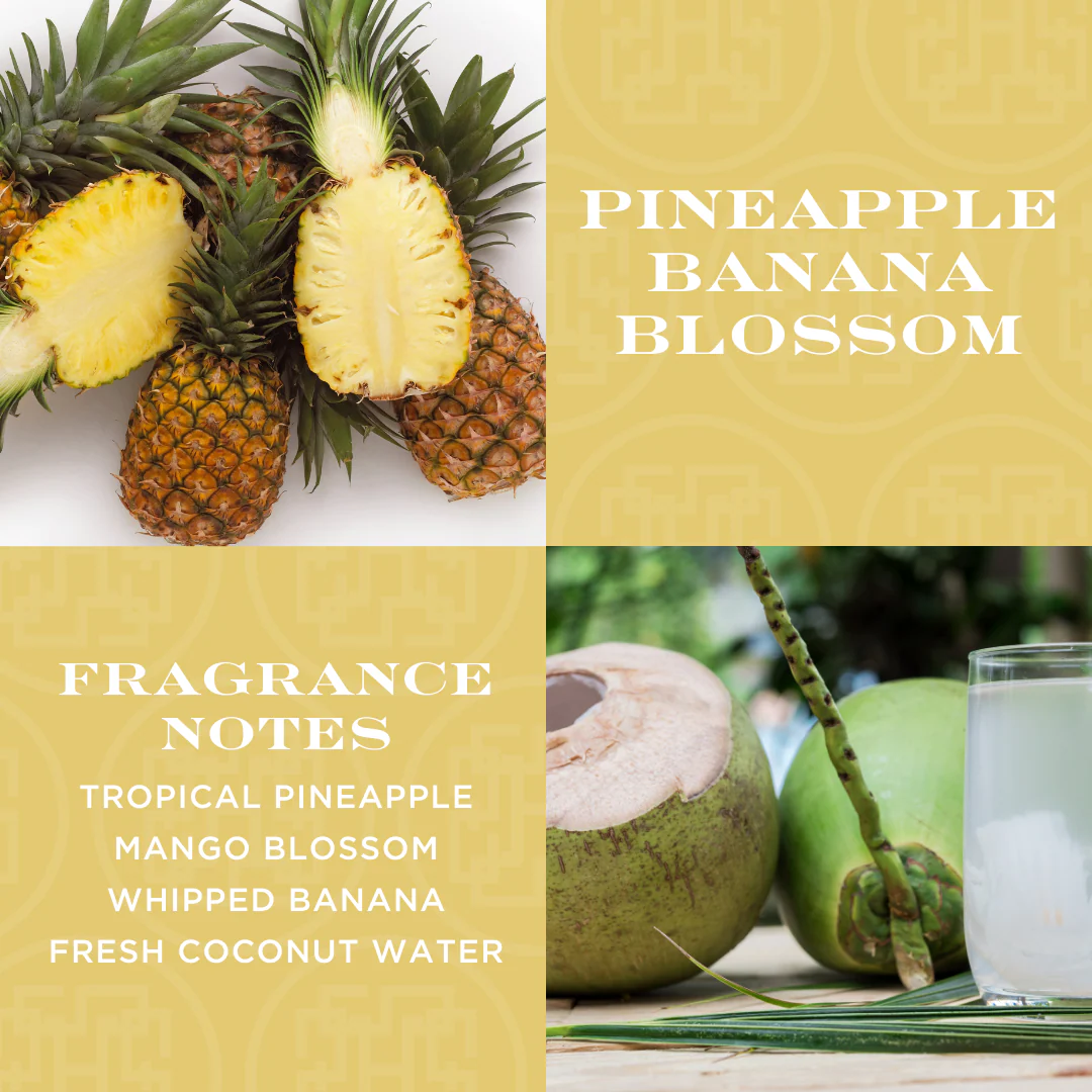 Pineapple Banana Blossom 4-wick Candle - Image 5