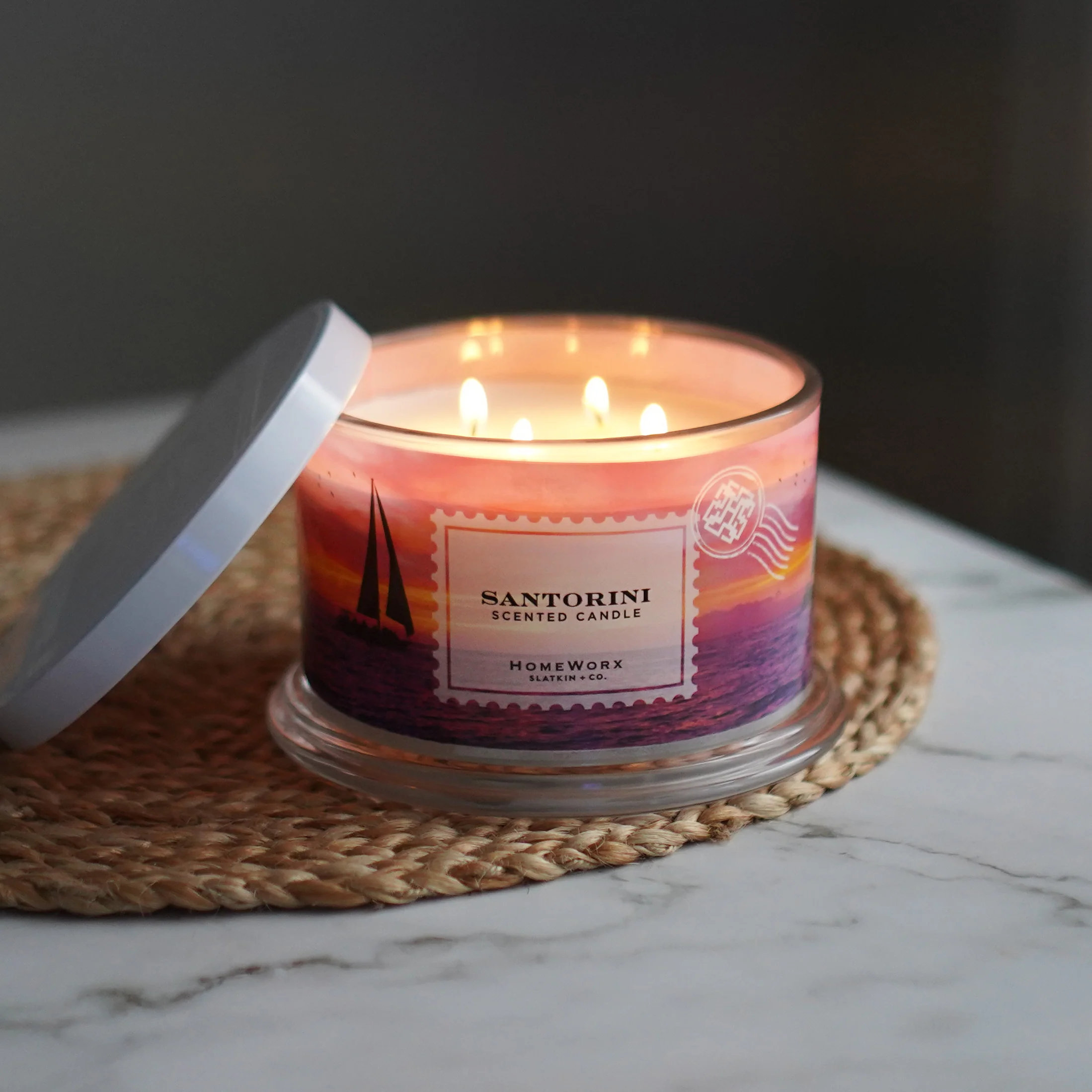 Santorini Sunset 4-wick Candle - Image 4