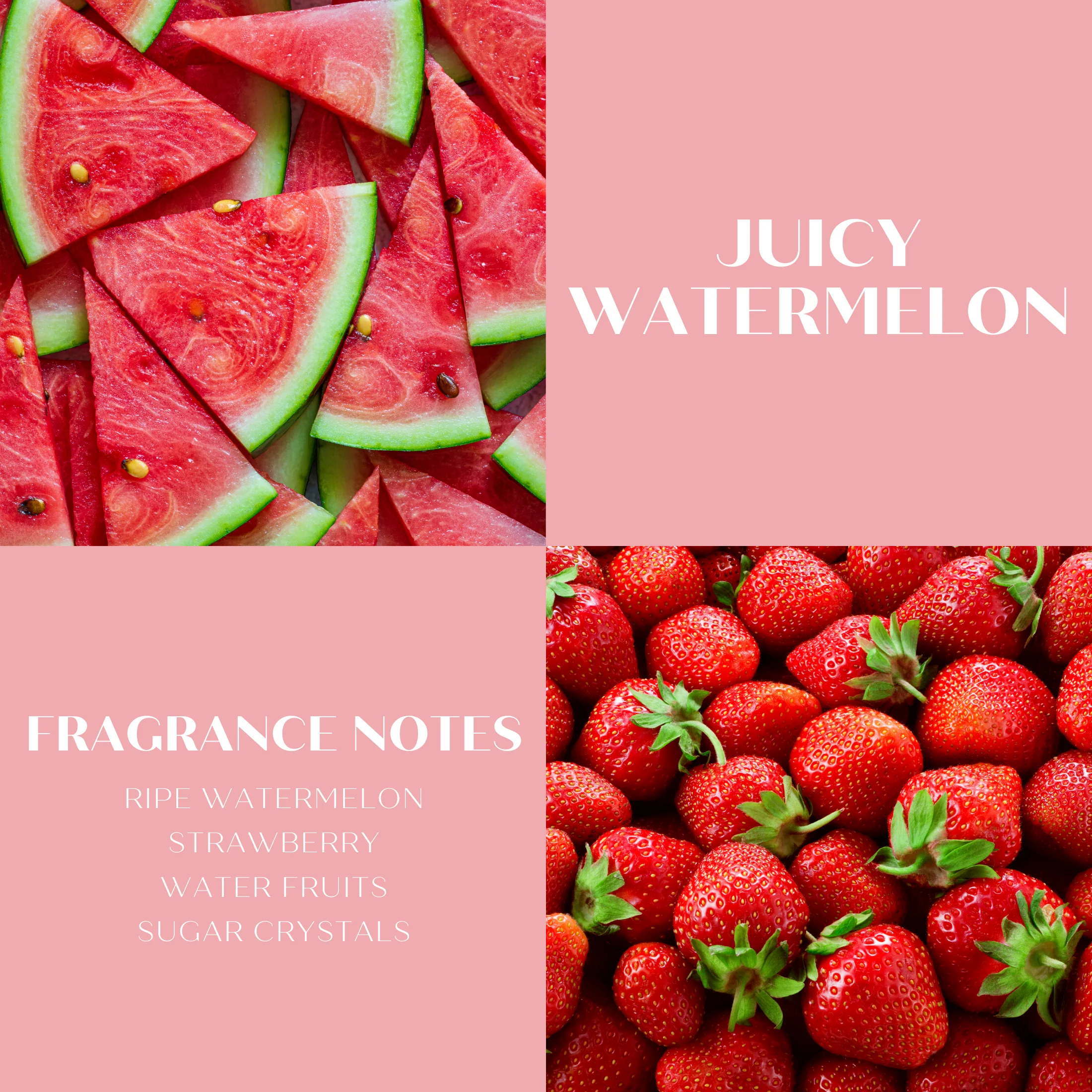 ScentWorx Juicy Watermelon 3-Wick Candle - Image 2