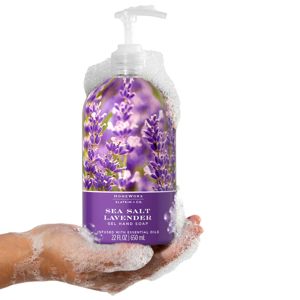 Sea Salt Lavender Gel Hand Soap - Image 5