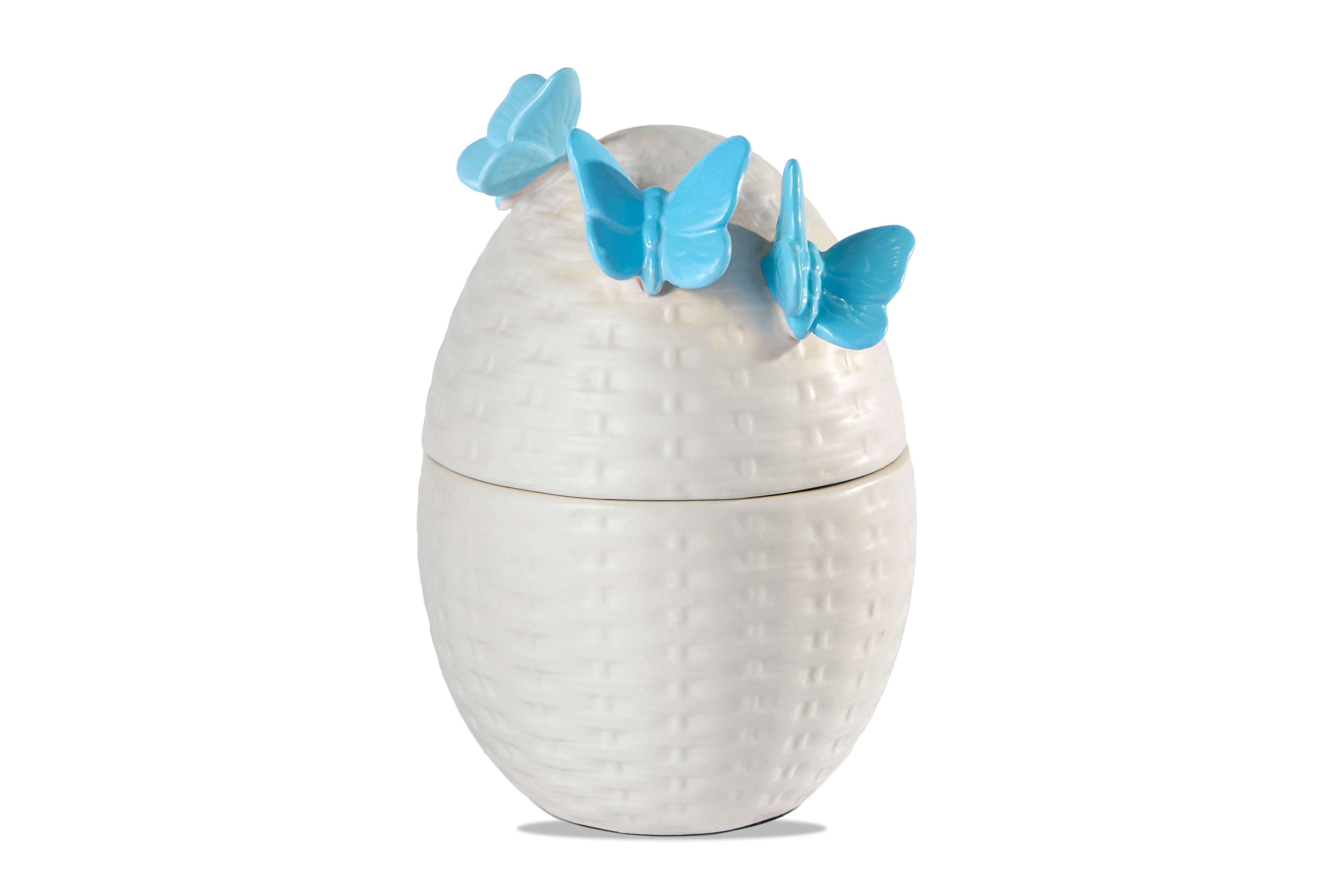 Set of 3 Woven Ceramic Easter Eggs - Image 10