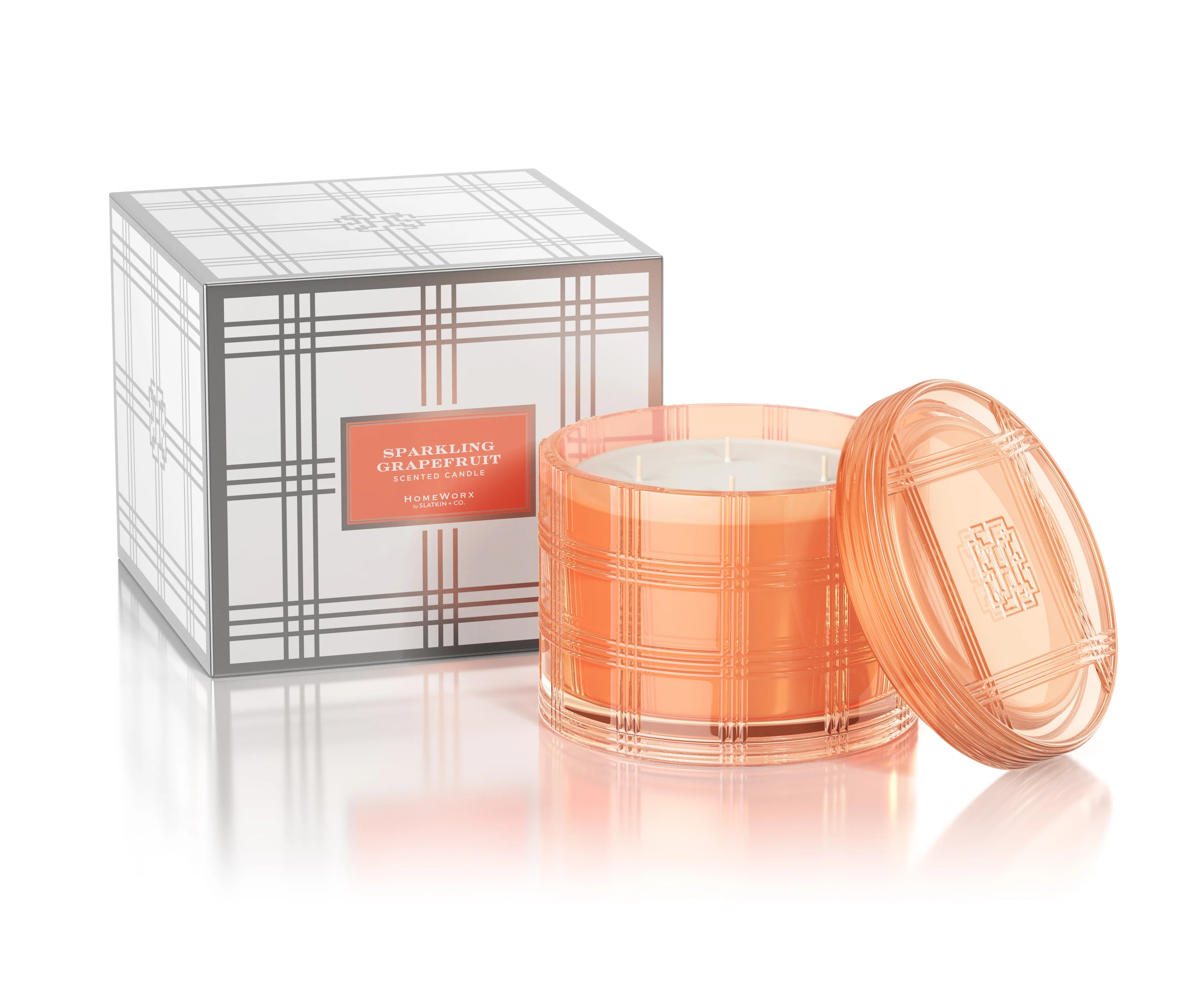 Sparkling Grapefruit 4-wick Specialty Candle with Gift Box - Image 7