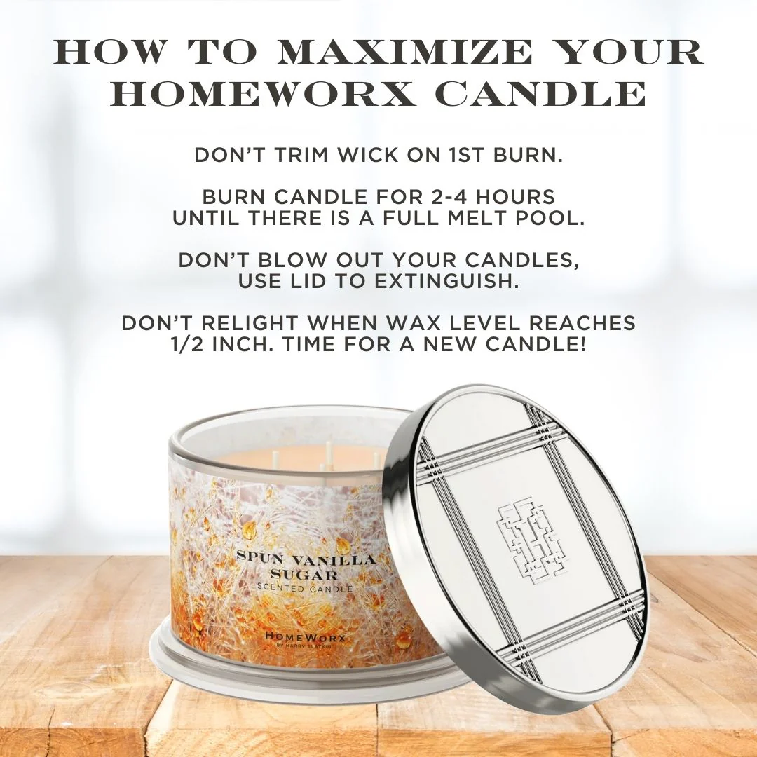 Spun Vanilla Sugar 4-wick Candle - Image 5
