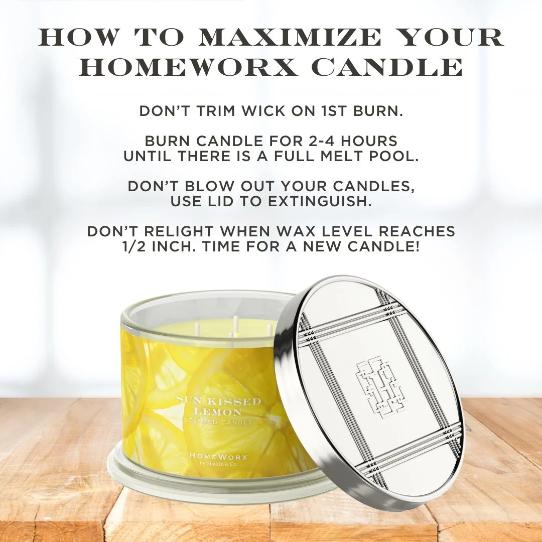 Sun Kissed Lemon 4-wick Candle - Image 5