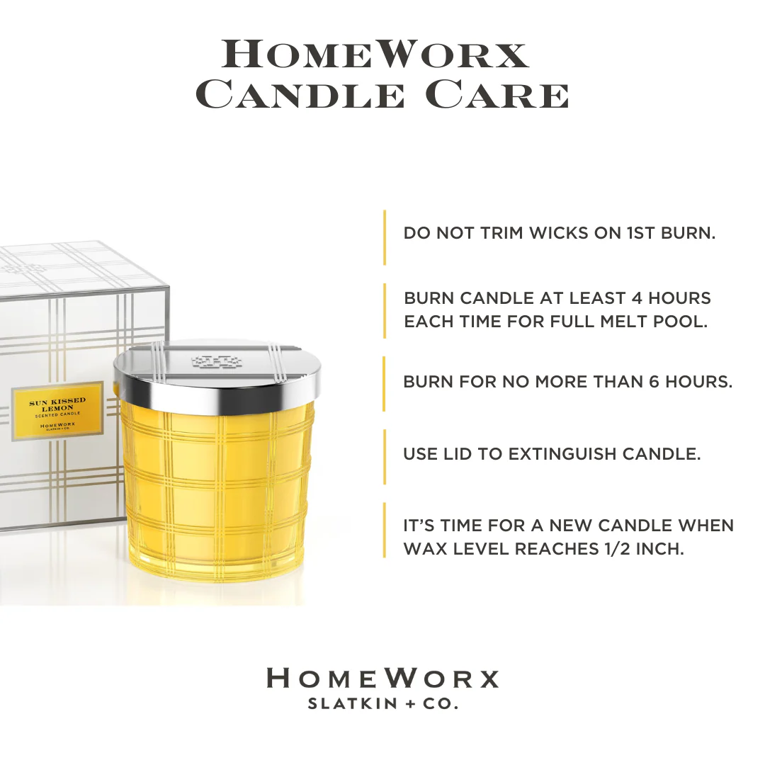 Sun Kissed Lemon 50 oz 4-wick Candle - Image 5