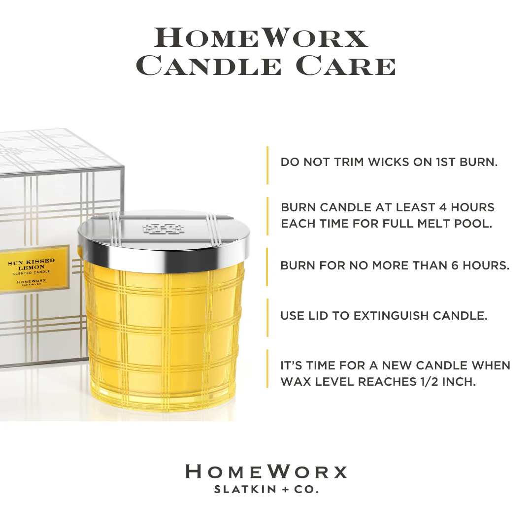 Sun Kissed Lemon 80 oz. 5-Wick Luxe Candle - Image 5