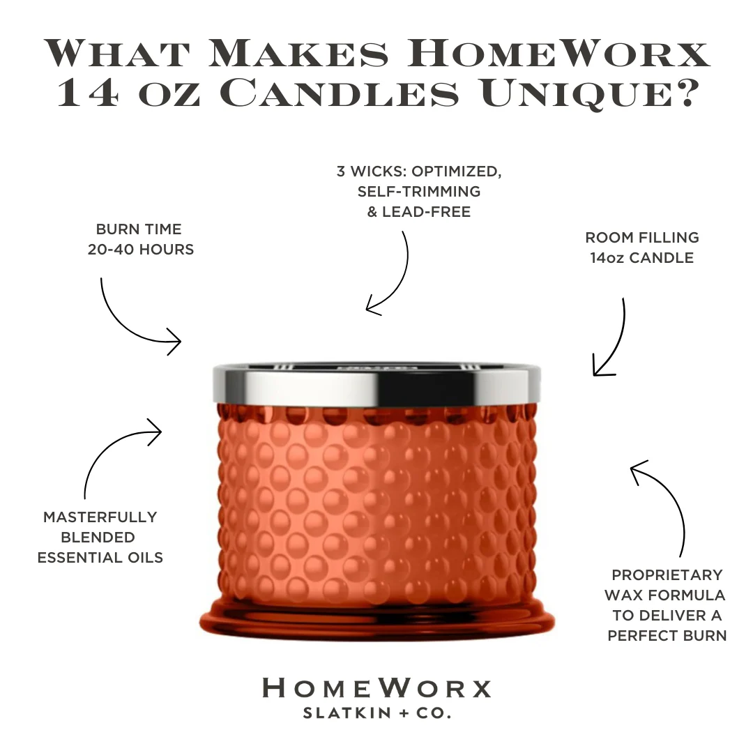 Sunset Waves 3-wick Hobnail Candle - Image 3