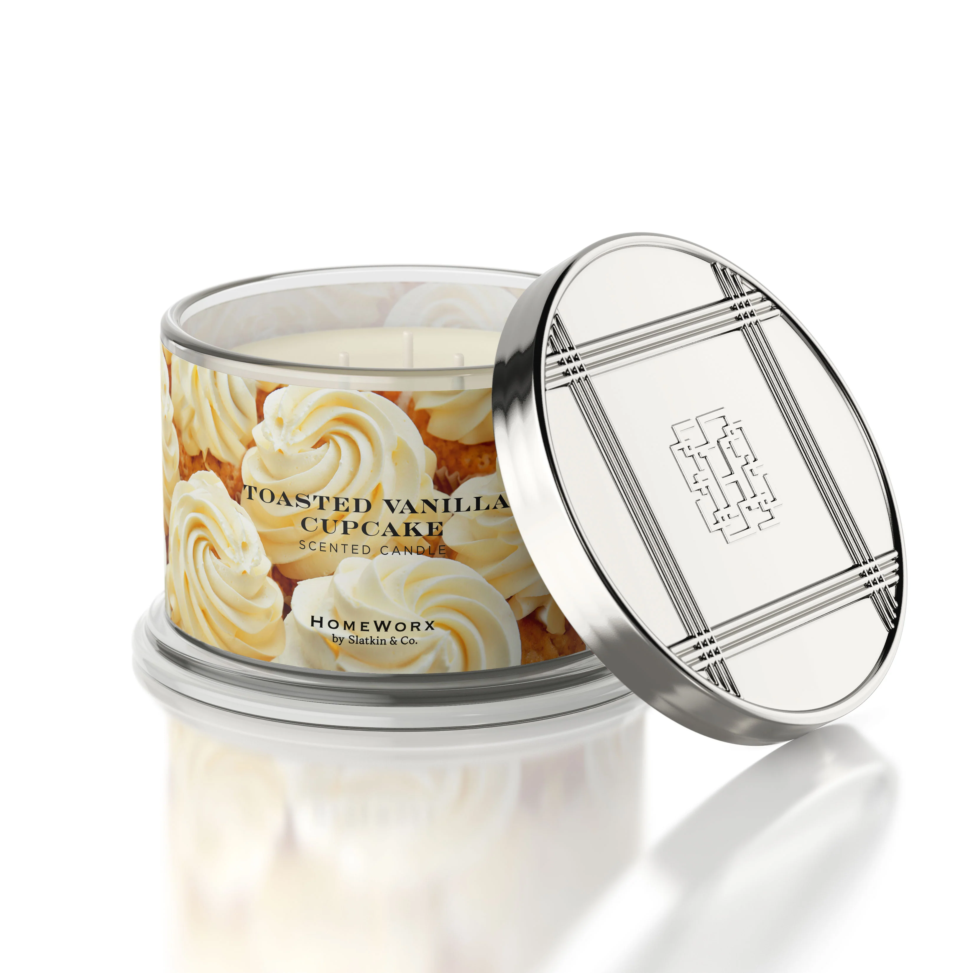 Toasted Vanilla Cupcake 4-wick Candle - Image 7