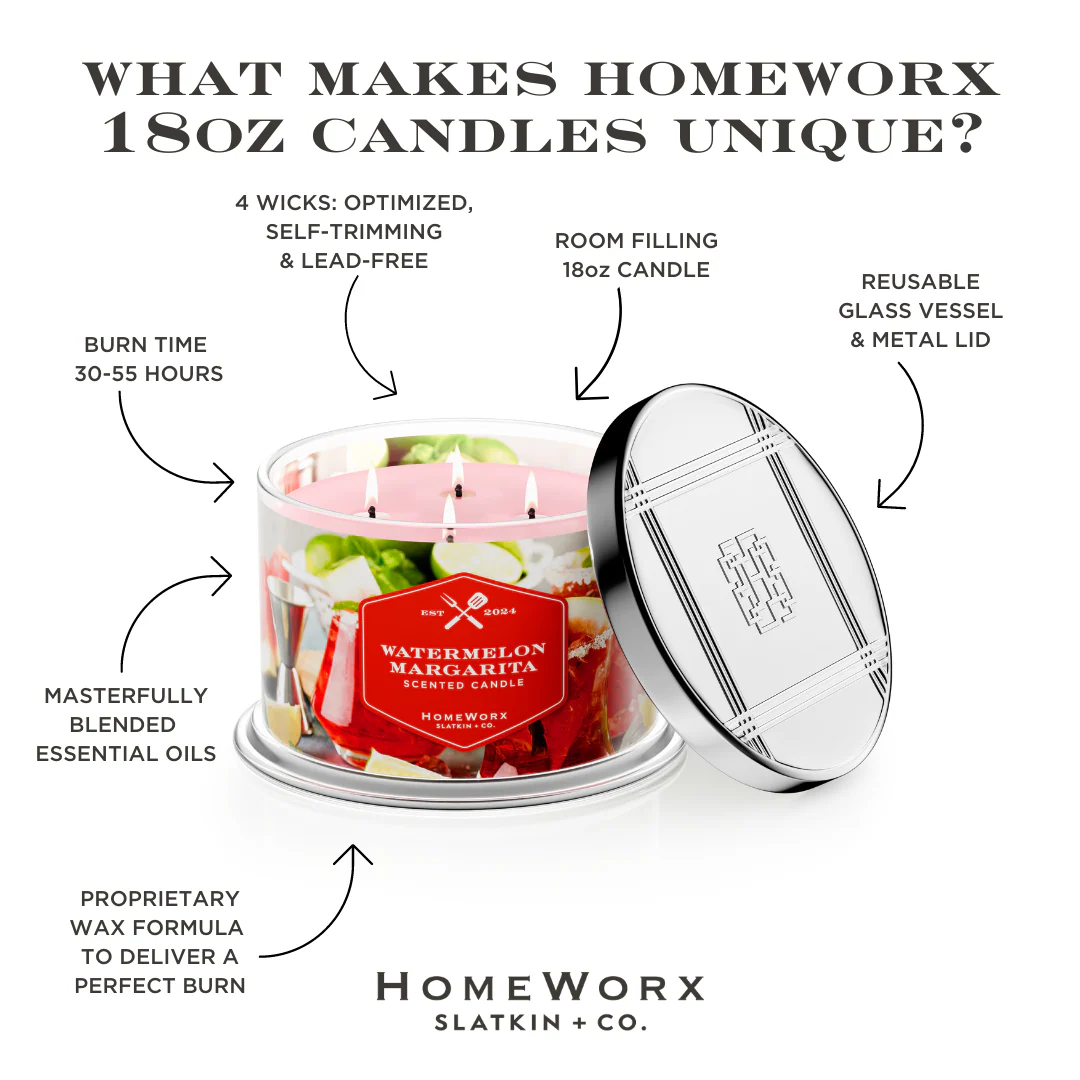 Watermelon Margarita 4-wick Candle - Image 5
